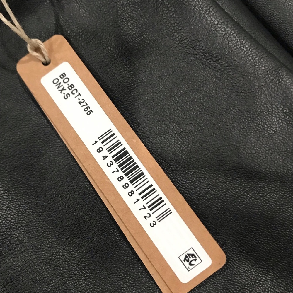 SKIMS FAUX LEATHER LEGGING